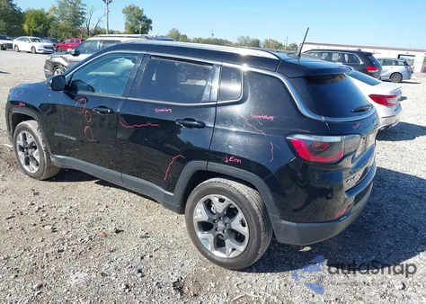2018 Jeep Compass Limited 4X4 from USA, damaged, VIN 3C4NJDCB5JT334004